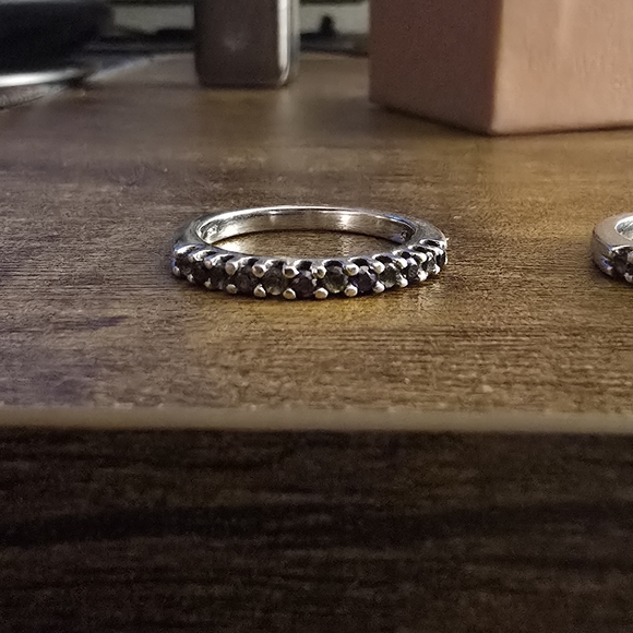 Kay Jewelers Two Stackable Amethyst Rings - Picture 6 of 10